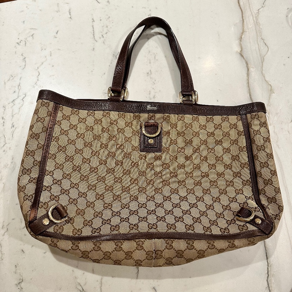 Vintage Large Gucci Tote